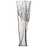 Image de Décoration drap noir troué Halloween Taille
