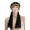 Image de Beret Rasta En Velours Avec Dreadlocks - Unique