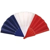 Image de Eventail France tricolore: bleu, blanc et rouge (x1) REF/18120 ptit clown
