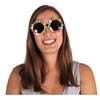 Image de Accessoire déguisement avec lunettes mini fleurs REF/18524 Thème Hippie ou Fleurs ptit clown