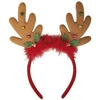 Image de 1 Serre-tête renne avec grelots REF/19434 Accessoire de déguisement de Noël