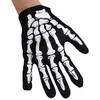 Image de paire de gants noir squelette phosporescent enfant - ptitclown 19461