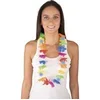 Image de Collier de fleur hawaïen - Multi couleur - Lumineux - Déguisement - Soirée