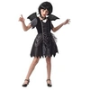 Image de déguisement chauve-souris paillettes fille - 5/6 ans - noir - ptitclown 22048