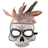 Image de demi-masque vaudou adulte - ptitclown 22188