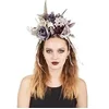 Image de serre-tête crâne fleuri adulte - ptitclown 22207