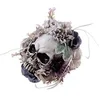 Image de décoration crâne fleuri 20cm - ptitclown 22209