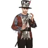 Image de bâton de prêtre vaudou tête de mort 90cm - ptitclown 22217