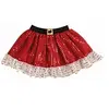 Image de Accessoire déguisement de Noël avec tutu enfant rouge avec des sequins (x1) REF/22367