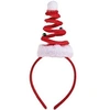 Image de 1 Serre-tête sapin de Noël sur ressort avec décoration grelots REF/22374 - ptit clown