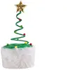 Image de Chapeau adulte sapin de Noël en ressort (x1) REF/22376