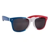 Image de Lunettes France pour homme en tricolore: bleu, blanc et rouge (x1) REF/22392