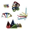 Image de 1 Kit festif métallique cotillons pour 5 personnes REF/22403 - ptit clown