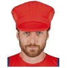 Image de Accessoire de déguisement avec casquette de plombier rouge adulte (x1) REF/22862