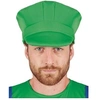 Image de Accessoire de déguisement avec casquette de plombier verte adulte (x1) REF/22863