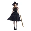 Image de déguisement sorcière noire femme - s/m - noir - ptitclown 23088