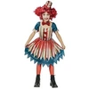 Image de déguisement robe clown vintage fille - 5/6 ans - rouge - ptitclown 23135