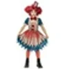 Image de déguisement robe clown vintage fille - 10/12 ans - rouge - ptitclown 23137