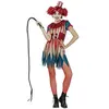 Image de déguisement robe clown vintage femme - s/m - rouge - ptitclown 23141
