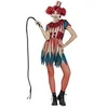 Image de déguisement robe clown vintage femme - l - rouge - ptitclown 23142