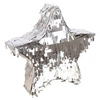 Image de piñata à casser étoile 36cm argent métal - 23194