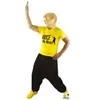Image de Déguisement - Brice de Nice - Pantalon + tee-shirt - Taille XXL - Adulte/enfant