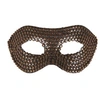 Image de masque loup pvc rigide clous steampunk adulte - 23372
