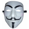Image de Masque Anonyme - Blanc - Adulte