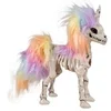 Image de figurine squelette licorne plastique 21cm rainbow - 23532