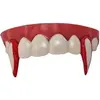 Image de Dentier de vampire avec sang, rigide et avec pâte (x1) REF/28530 accessoire de déguisement ptit clown