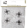 Image de Décoration d'Halloween avec toile d'araignée de 56grs + 4 araignées (x1) REF/30000