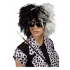 Image de Perruque Cruella - Blanc / noir