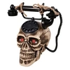 Image de téléphone tête de mort sonore lumineux 22x25cm noir - ptitclown 38629