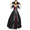 Image de Déguisement Femme Vampire - Robe et Col Halloween