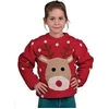 Image de Pull Renne de Noël pour enfant fille ou garçon, taille 5 à 6 ans (x1) REF/48130