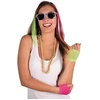 Image de 1 Set de déguisement année 80 /Disco multicolore fluo REF/50561 ptit clown