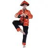 Image de Costume enfant garçon en chinois noir, rouge et doré or 10/12 ans (x1) REF/55013 - Ptit clown