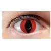 Image de Lentilles de contact oeil reptile rouge taille unique