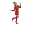 Image de Costume complet adulte femme en lutin du père Noël taille S/M (x1) REF/66073