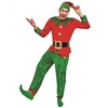 Image de 1 Costume complet adulte homme en lutin du père Noël taille S/M REF/66565