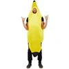 Image de Costume adulte Banane jaune taille unique homme ou femme (x1) REF/66767
