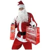 Image de déguisement père noël réaliste complet velours adulte - xl - rouge - ptitclown 66809