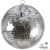 Image de Boule à facettes - Décoration - Fête - A suspendre - 30cm diamètre - Argent