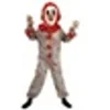 Image de déguisement clown terrifiant enfant - 5/6 ans - gris - ptitclown 88172