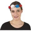 Image de Couronne France tricolore bleu, blanc et rouge en fleurs (x1) REF/88180 - ptit clown