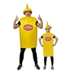 Image de Costume humoristique adulte moutarde jaune (x1) REF/88293 - ptit clown