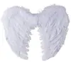 Image de Accessoire déguisement avec aile blanche d'ange en plumes (x1) REF/91121