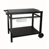 Image de Desserte pour plancha GS130 LIVOO Feel good moments Métal Noir
