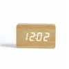 Image de Horloge digitale aspect bois clair RV150BC LIVOO Feel good moments Plastique Beige