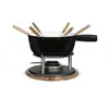 Image de Service a fondue tradition noir
